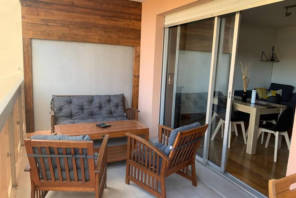 Ferienwohnung Juan Les Pins Joli T2 Parking Inclus! Antibes Exterior foto